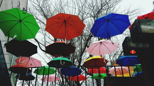 Umbrella with umbrella in background