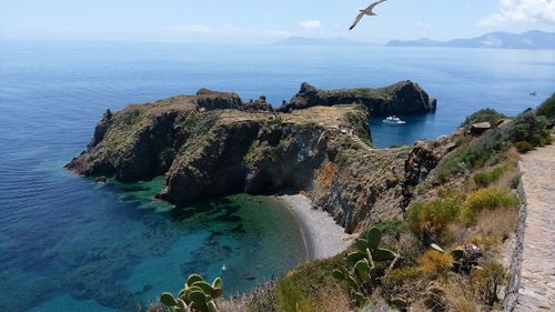 Scenic view of sea