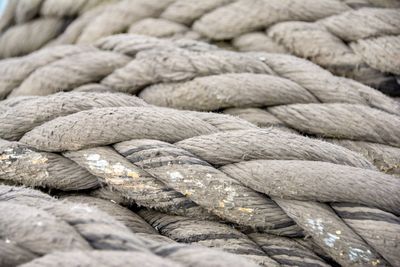 Full frame shot of ropes