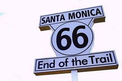 Low angle view of road sign
