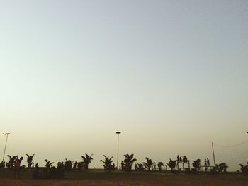 Scenic view of sky at sunset