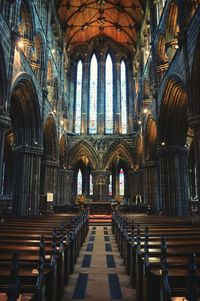 Interior of church