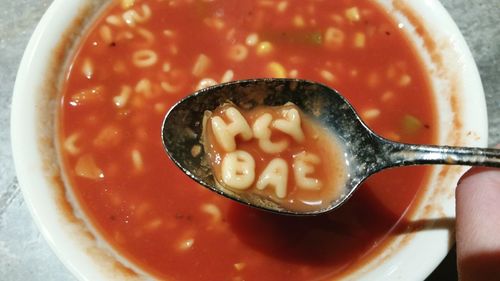 Close-up of food in bowl