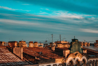 View of buildings in city