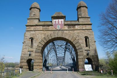 Low angle view of built structure