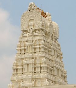 Low angle view of a temple