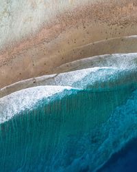 Aerial view of beach