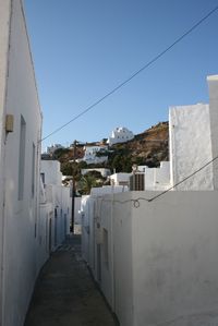 Narrow alley in town