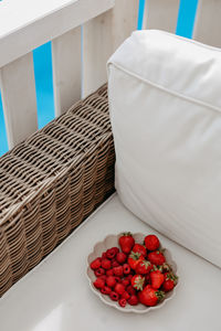 Close-up of strawberries