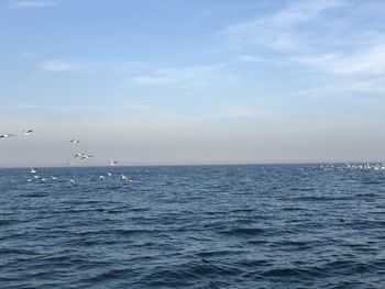 View of sea against sky