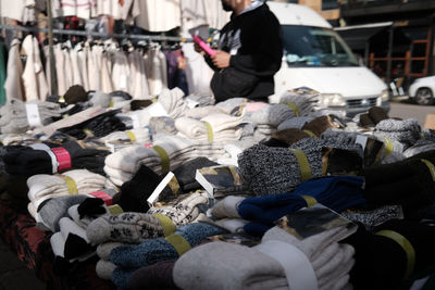 Items in a flea market