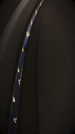 Close-up of road at night