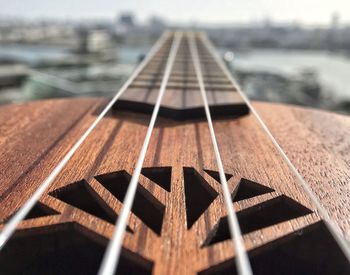 Close-up of guitar