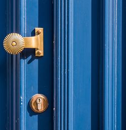 Full frame shot of closed door