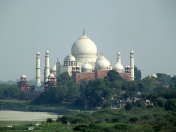 View of cathedral against clear sky