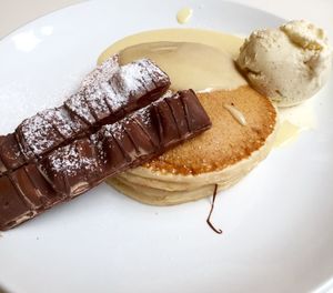 Close-up of food in plate