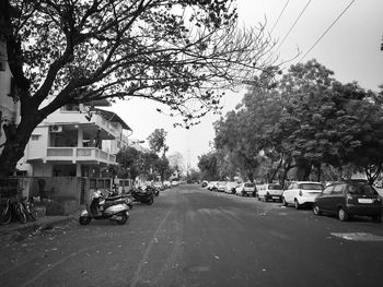 Cars on road