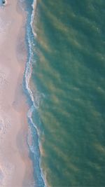 Aerial view of beach