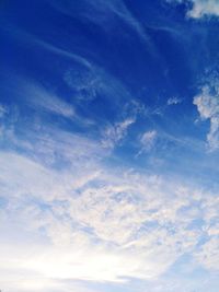 Low angle view of sky