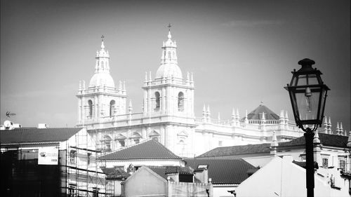 Low angle view of church