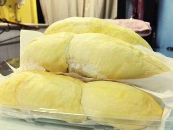 Close-up of yellow for sale