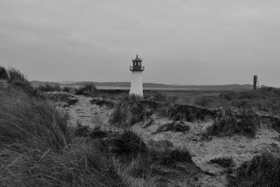 Lighthouse list-west, leuchtturm list-west, sylt, germany