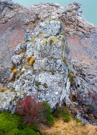 View of rock formation