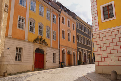 Street amidst buildings in city