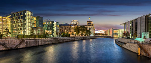 View of city at waterfront