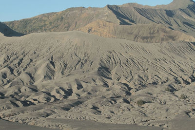 Scenic view of desert