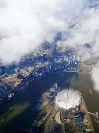 Aerial view of cityscape