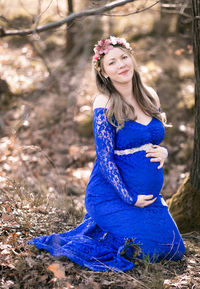 Portrait of a smiling young woman