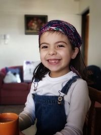 Portrait of a smiling girl