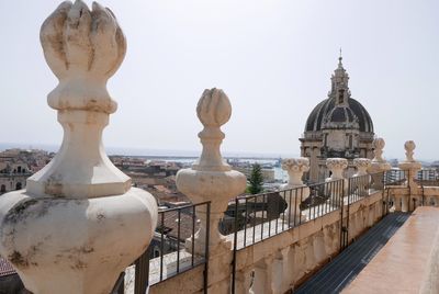 View of building against clear sky