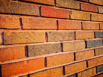 Full frame shot of brick wall