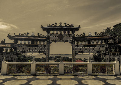 View of historical building against sky