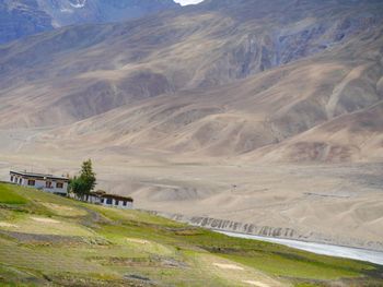 Scenic view of mountains