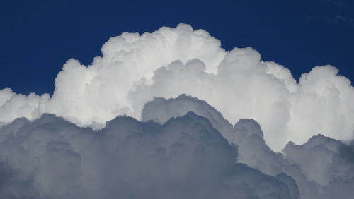 Low angle view of clouds in sky