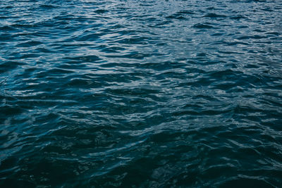 Full frame shot of rippled water