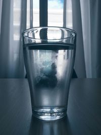 Close-up of drink on table