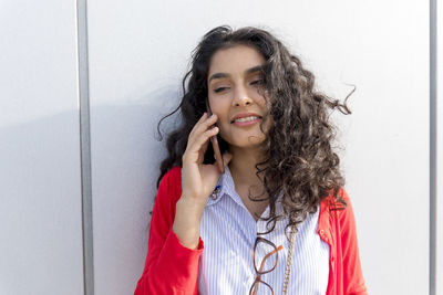 Young woman using mobile phone