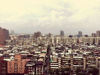 Cityscape against sky