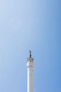 Low angle view of statue