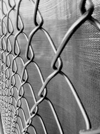 Full frame shot of chainlink fence