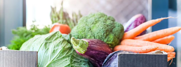 Close-up of fresh vegetables