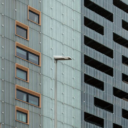 Low angle view of modern building