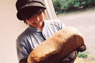 Portrait of a smiling young man