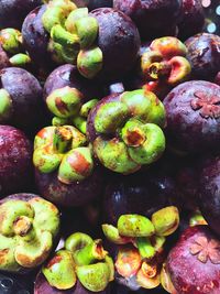 Full frame shot of fruits in market