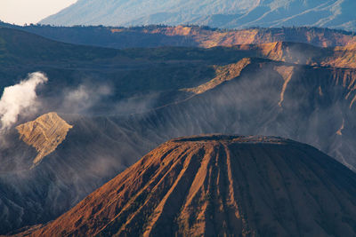 Bromo, batok and semeru volcanoes, java island, indonesia