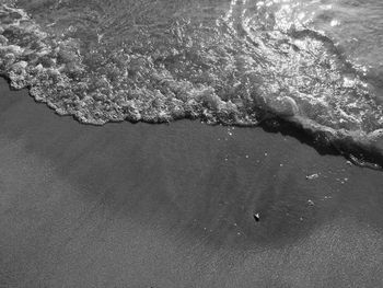 High angle view of sea